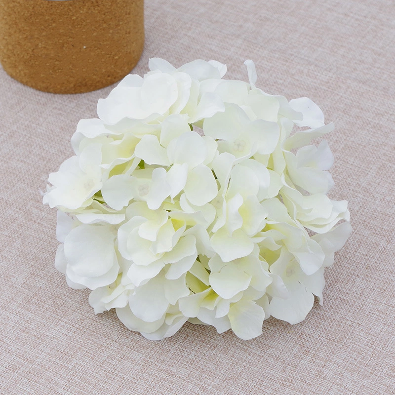 High Quality Silk Hydrangea Flowers 17cm DIY Decorative Silk Flower Heads